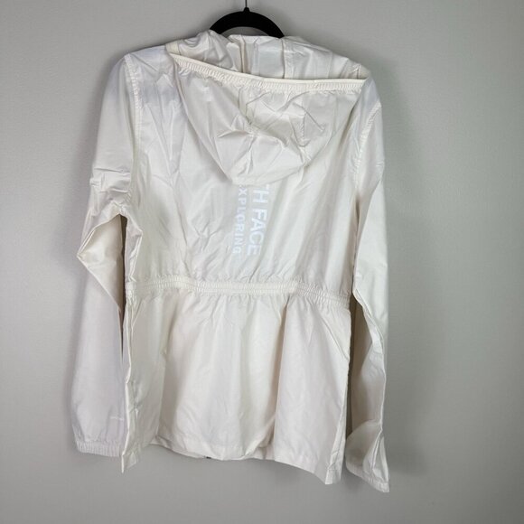 The North Face Cyclone Hoodie White Windbreaker Full Zip Jacket Women's XS NWOT - Picture 9 of 10